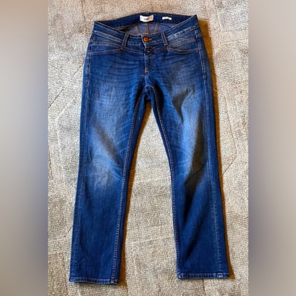 CLOSED STARLET cropped straight skinny jeans size 28
